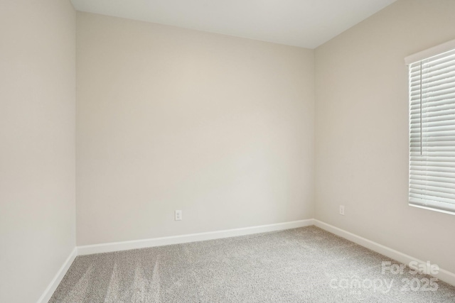 spare room with carpet flooring