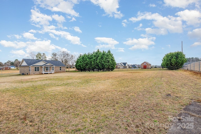 view of yard