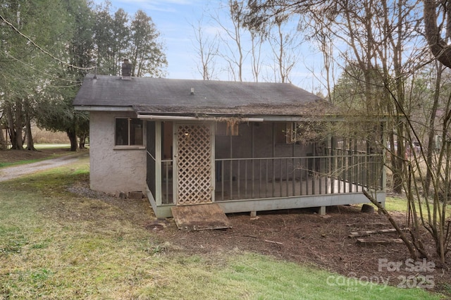 view of back of house