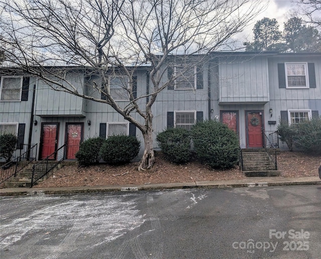 view of townhome / multi-family property