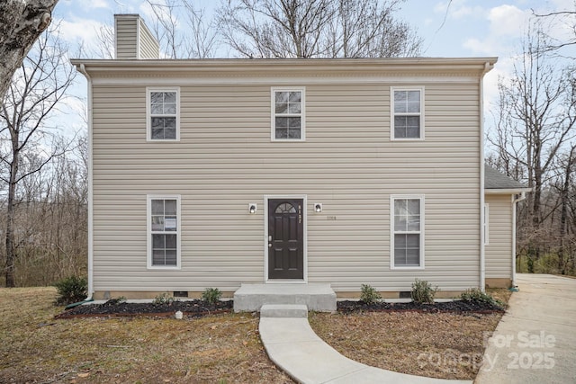 view of front of house