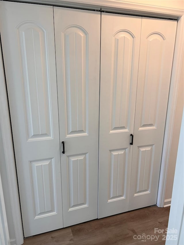 room details featuring hardwood / wood-style flooring