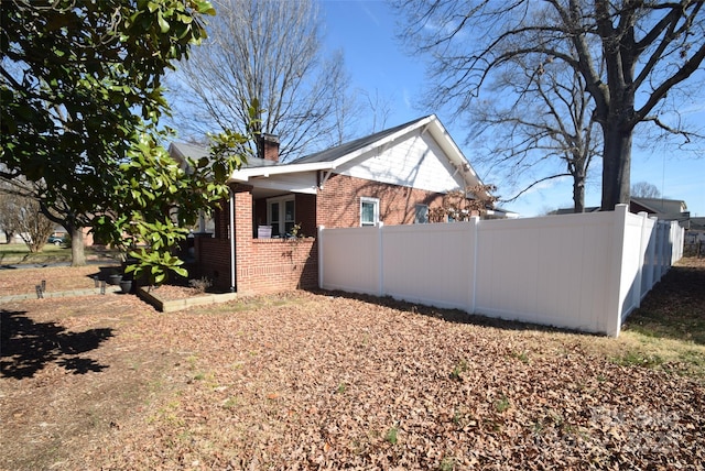 view of home's exterior