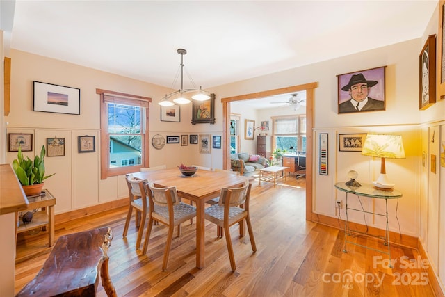 14 Drake St, Asheville, NC 28806 - dining area with light wood-style flooring