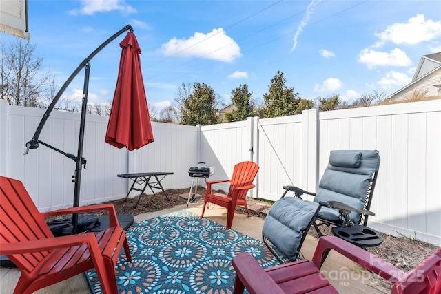 view of patio / terrace