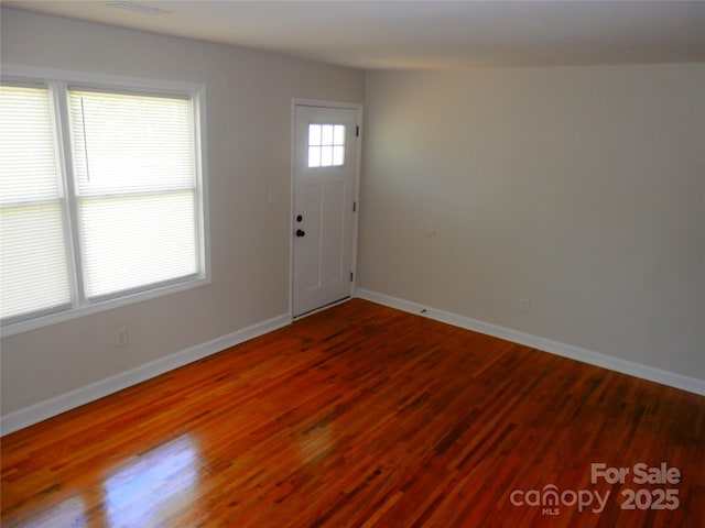 101 Colony Acres Dr, Charlotte, NC 28217 - foyer entrance featuring wood finished floors and baseboards