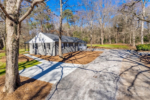 2478 Stribling Cir, Lancaster, SC 29720 - view of front of house with driveway