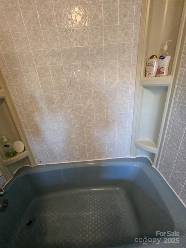 full bathroom featuring a bathing tub