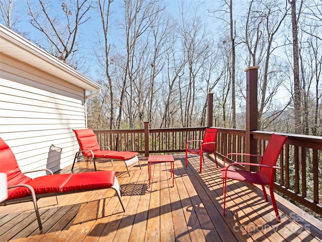 view of deck