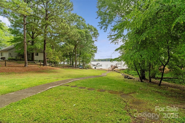 5580 Crepe Myrtle Rd, York, SC 29745 - view of yard with a water view