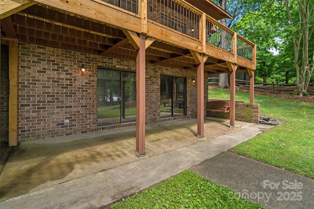 5580 Crepe Myrtle Rd, York, SC 29745 - view of patio / terrace with a wooden deck