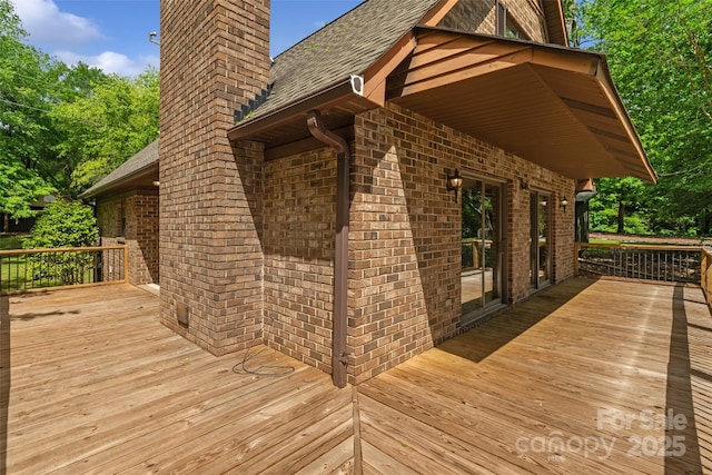 5580 Crepe Myrtle Rd, York, SC 29745 - view of wooden terrace