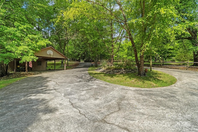 5580 Crepe Myrtle Rd, York, SC 29745 - view of home's community with curved driveway
