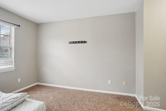 unfurnished bedroom with carpet