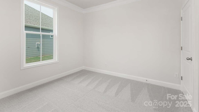 108 Sari St, Troutman, NC 28166 - empty room featuring carpet flooring and crown molding