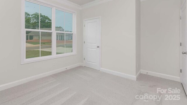 108 Sari St, Troutman, NC 28166 - unfurnished room featuring ornamental molding and light carpet