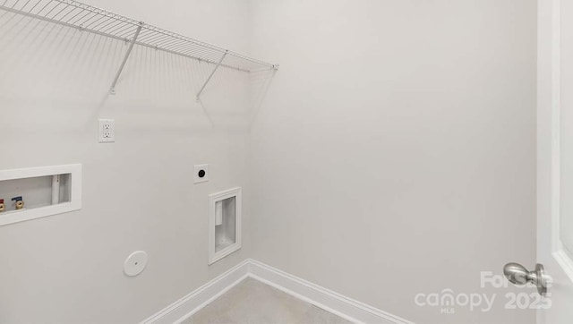 108 Sari St, Troutman, NC 28166 - laundry room with hookup for a washing machine and hookup for an electric dryer