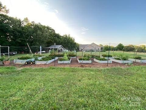 660 Scoggins Rd, Rutherfordton, NC 28139 - view of community featuring a vegetable garden and a lawn