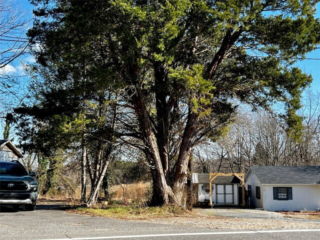 view of road