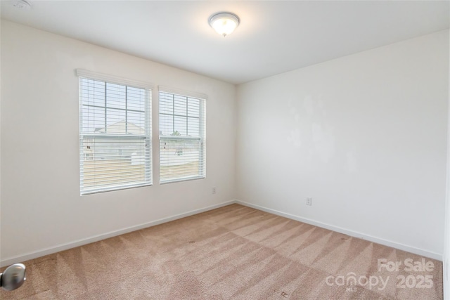 empty room with carpet flooring