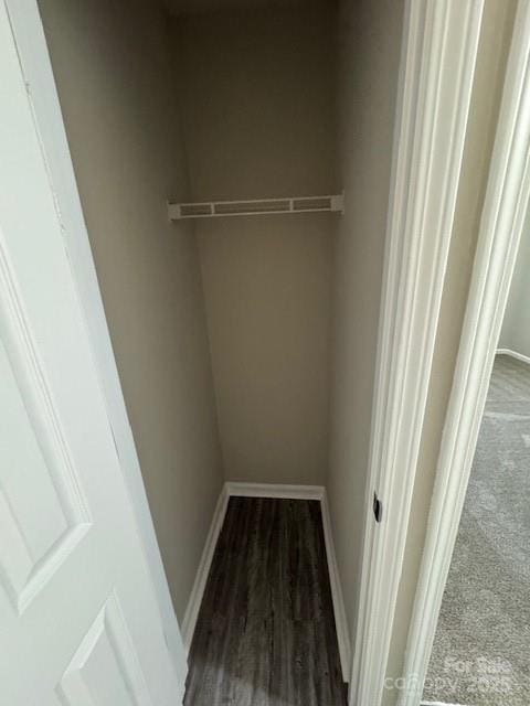 view of closet