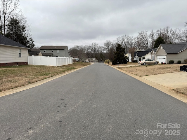 view of road