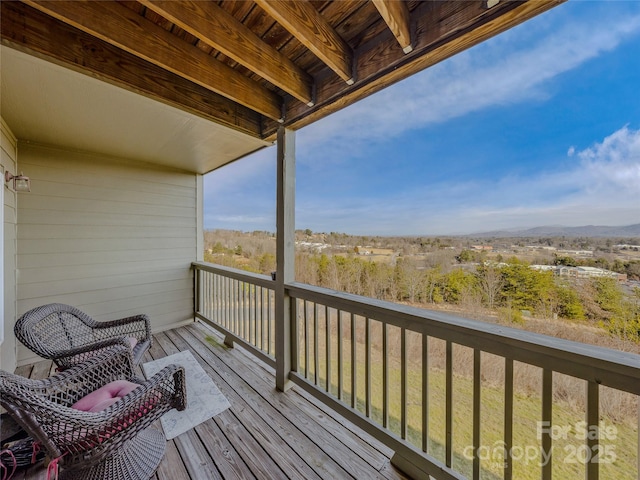 view of deck