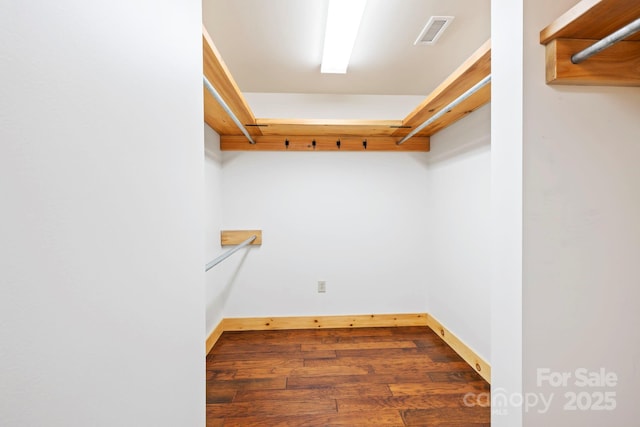 216 Log Gap Rd, Fairview, NC 28730 - spacious closet with wood finished floors