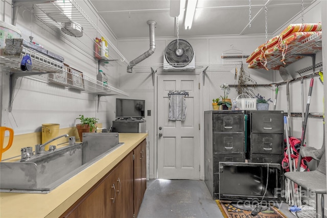 kitchen featuring sink