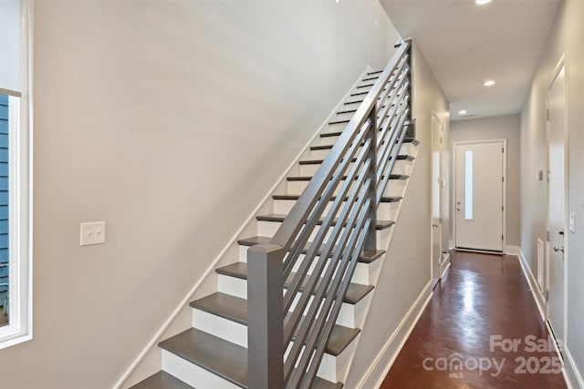 view of entrance foyer