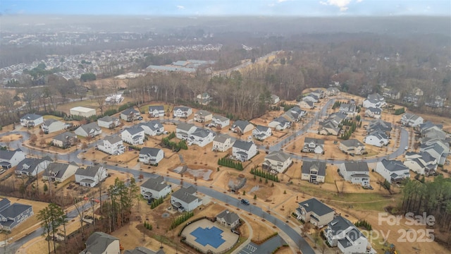 drone / aerial view