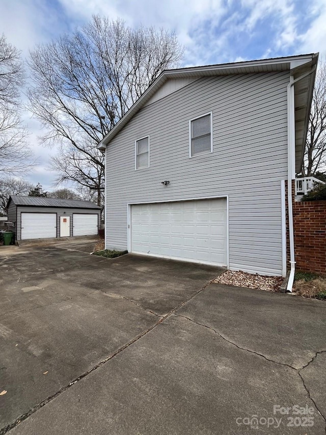 view of side of home