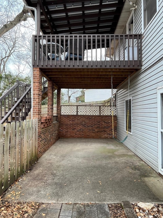 view of patio / terrace