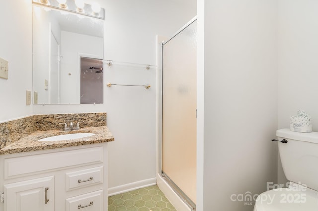 1006 Lost Cv, Weddington, NC 28104 - full bathroom with a shower stall and vanity