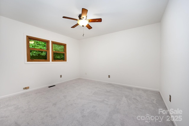 1006 Lost Cv, Weddington, NC 28104 - unfurnished room with carpet, baseboards, and a ceiling fan