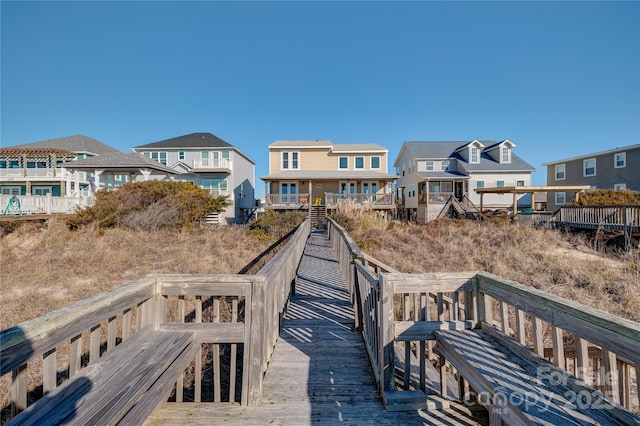 view of back of property