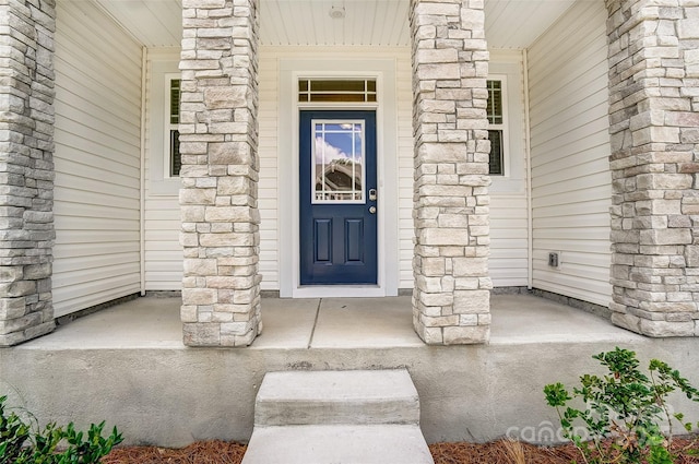 view of entrance to property