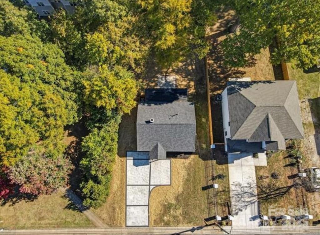 3717 Marvin Rd, Charlotte, NC 28211 - birds eye view of property