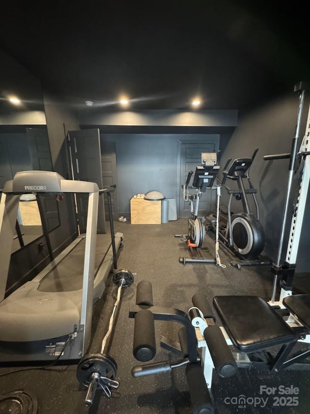 180 Willow Point Rd, Troutman, NC 28166 - view of exercise room