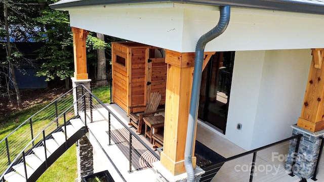 180 Willow Point Rd, Troutman, NC 28166 - view of patio / terrace