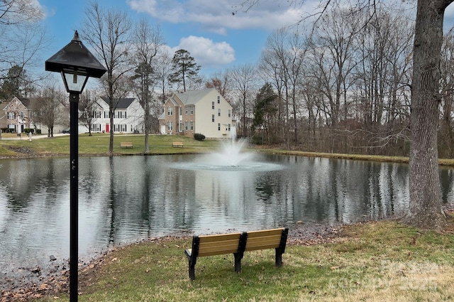 property view of water