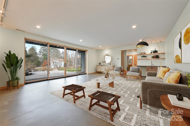 view of living room