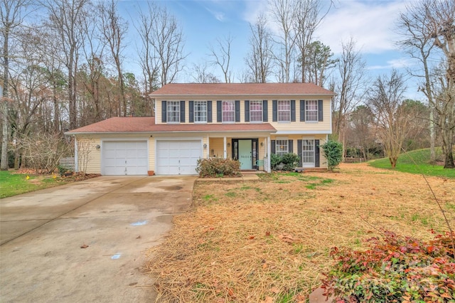 view of front of house with a front yard