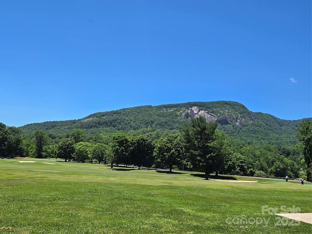 view of mountain feature