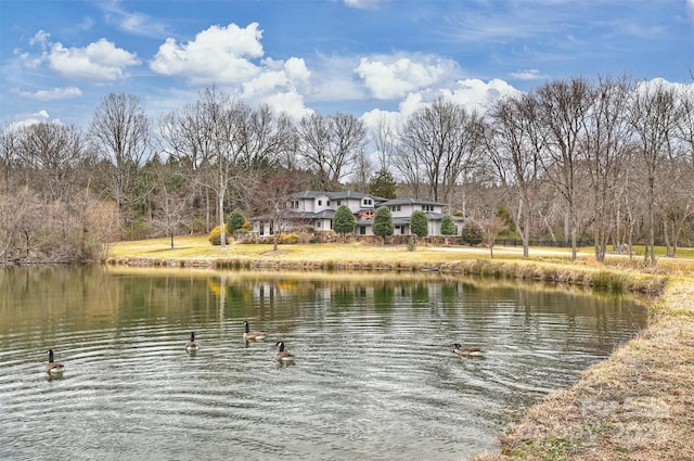 property view of water