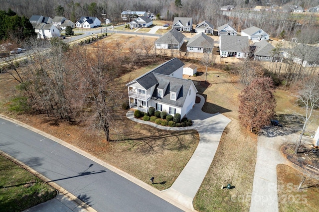 662 Georgie St, Troutman, NC 28166 - aerial view of residential area