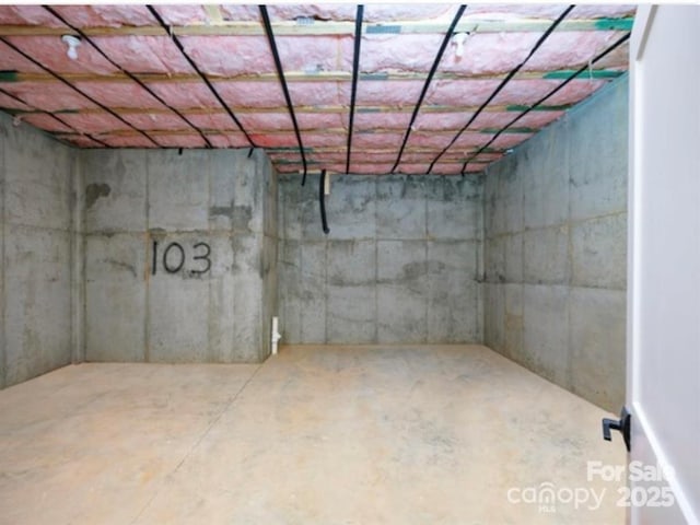 114 Glencoe Ln Unit 106, Mooresville, NC 28117 - view of unfinished below grade area