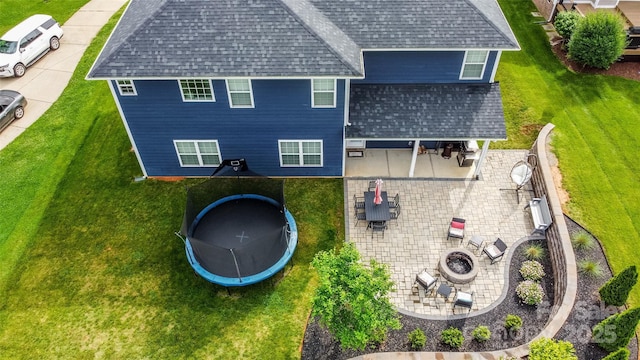 137 Tenth Green Ct, Statesville, NC 28677 - aerial view of property and surrounding area