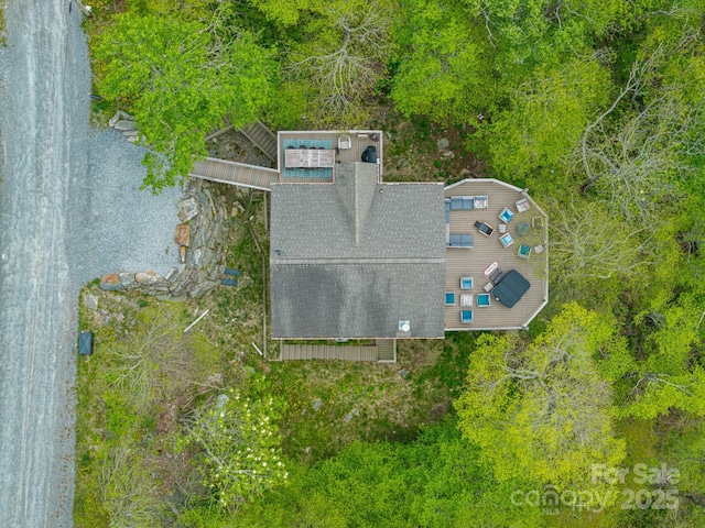 114 Spruce Hollow Rd, Beech Mountain, NC 28604 - view from above of property