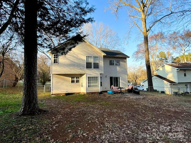 view of rear view of property